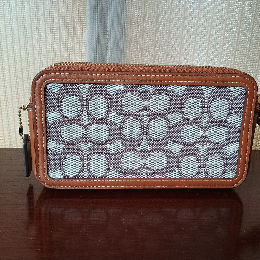 Coach X Tom Wesselmann Kira Crossbody In Signature Textile Jacquard Nwt